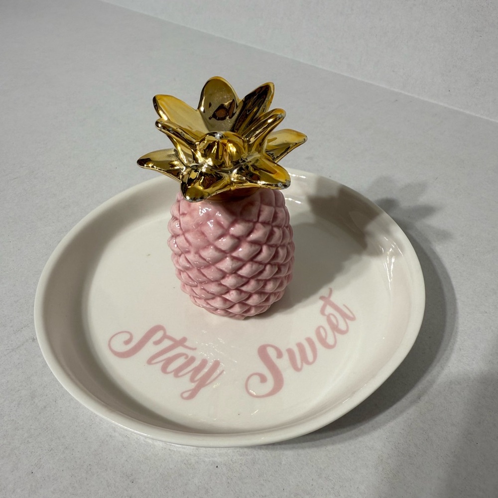 La Casa Bella Pineapple Jewelry/Trinket Dish